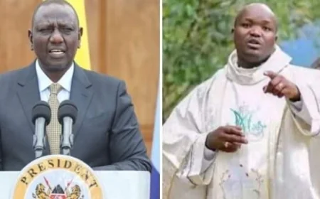 Ruto Orders Immediate Arrest of Father Allois Bett's Murderers