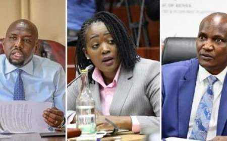 At the same it, Interior CS Kipchumba Murkomen designated Meldah Abenyo as Narcotic Drugs and Psychotropic Substances analyst. Meldah is set to commence her work on May 23.