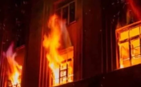 Fire Destroys Dormitory at Nyambaria Boys High School, 380 Students Displaced