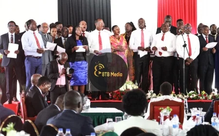 Tanzanian MPs join Kenyan counterparts in song at prayer breakfast
