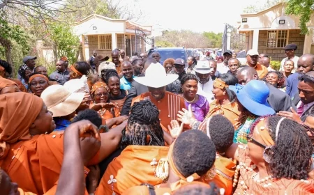 Gachagua joins Kalonzo in Tseikuru for high-stakes opposition talks