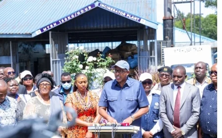 Duale oversees destruction of 5.5 tonnes of harmful tobacco products at MTRH