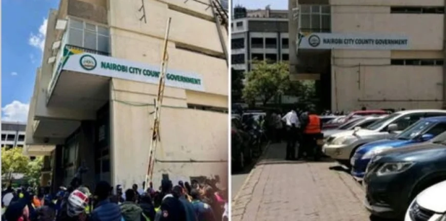 Nairobi County Officer Dies After Falling From 6th Floor of City Hall Annex