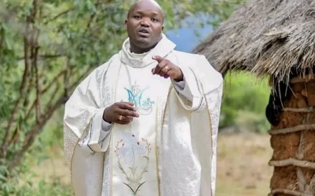 Funeral service for Fr Bett underway at Terige High school in Nandi