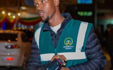 Mosiria Pounces on Dustbin Thief in Nairobi CBD