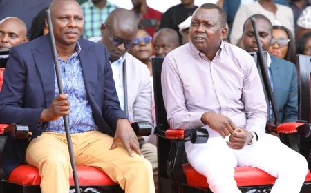 Gachagua under fire from Ruto allies over 'one-term' swipe