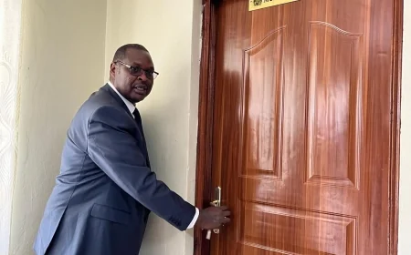 Eldoret city manager locked out of office