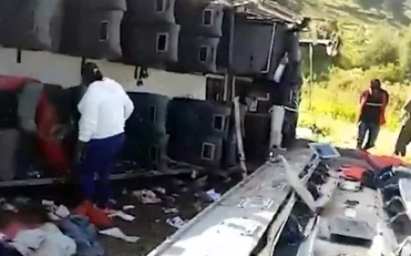 Six feared dead, dozens Injured in Ol Jororok–Nakuru road crash