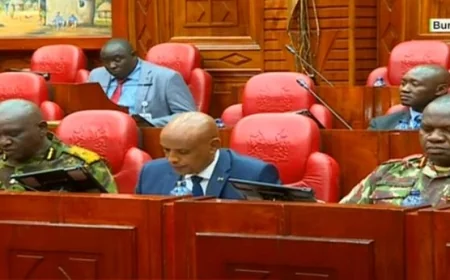 Kanja, Amin appear before MPs for questioning