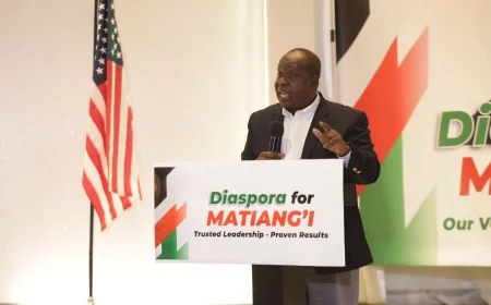 Running Kenya is not child’s play - Matiang'i tells diaspora in Texas