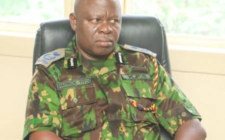 Patrick Tito the man to take over as acting Deputy IG Kenya Police