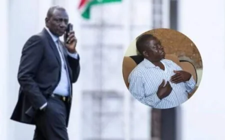 Albert Ojwang’s Father Moved by President Ruto’s Heartfelt Phone Call