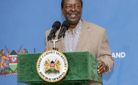 Mudavadi rallies diplomats at Wellness Day, pushes for a stronger, homegrown foreign service