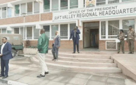 Staff locked out as CS Ruku makes impromptu visit to Rift Valley headquarters