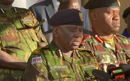 IG Kanja to protesters: Refrain from accessing protected areas