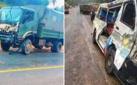 One Dead, Several Injured as GSU Truck, Matatu Crash on Meru-Nairobi Highway