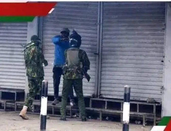 POLICE OFFICER ARRESTED AFTER SHOOTING UNARMED CIVILIAN IN NAIROBI CBD!