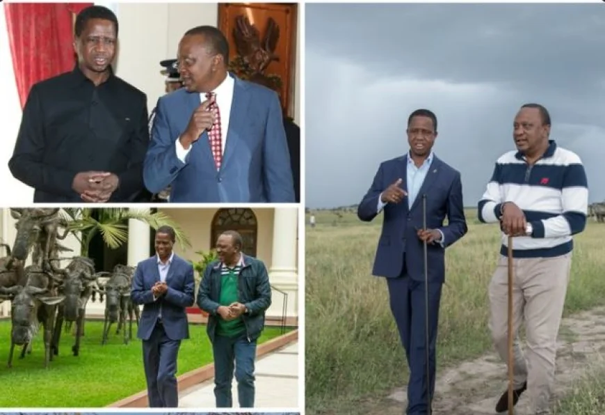 Uhuru mourns ex-Zambian President Edgar Lungu