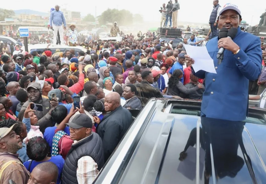 Gachagua, Kalonzo vow to oust Ruto, uplift economy