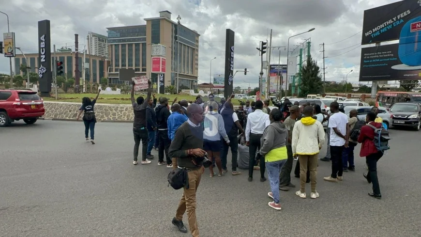 Justice for Ojwang! Group blocks city mortuary roundabout over death of blogger