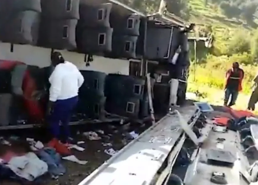 Six feared dead, dozens Injured in Ol Jororok–Nakuru road crash