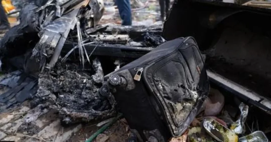 British passenger in seat 11A survives India crash that killed at least 200 people, reports say