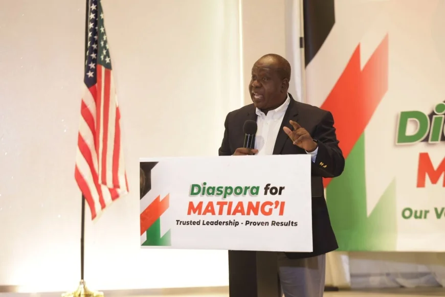 Running Kenya is not child’s play - Matiang'i tells diaspora in Texas