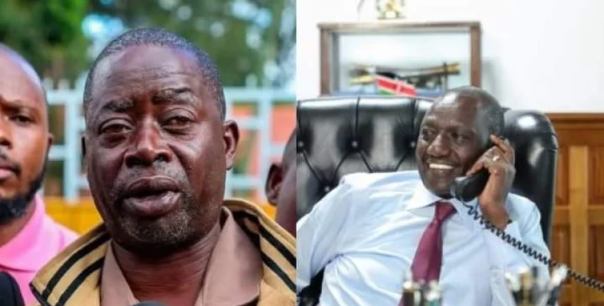 Ruto calls Albert Ojwang's father, donates Sh2 million