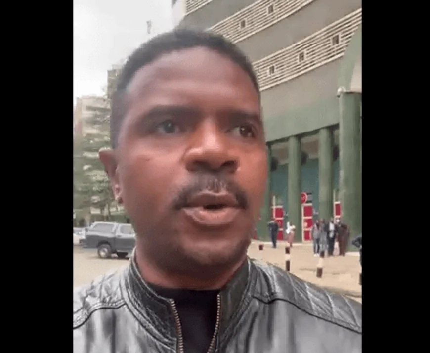 Activist Hussein Khalid caught up in Nairobi CBD protests, forced to run for dear life