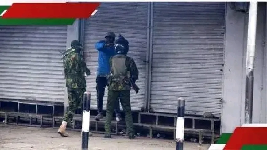 POLICE OFFICER ARRESTED AFTER SHOOTING UNARMED CIVILIAN IN NAIROBI CBD!