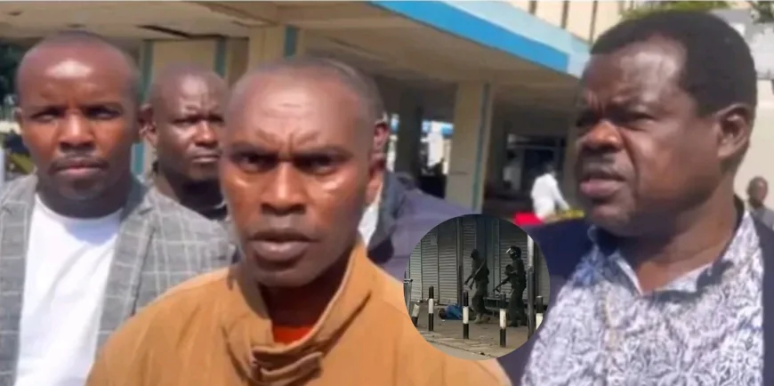 Father of Hawker Shot by Police in Nairobi CBD Expresses Frustration Over Son's Situation