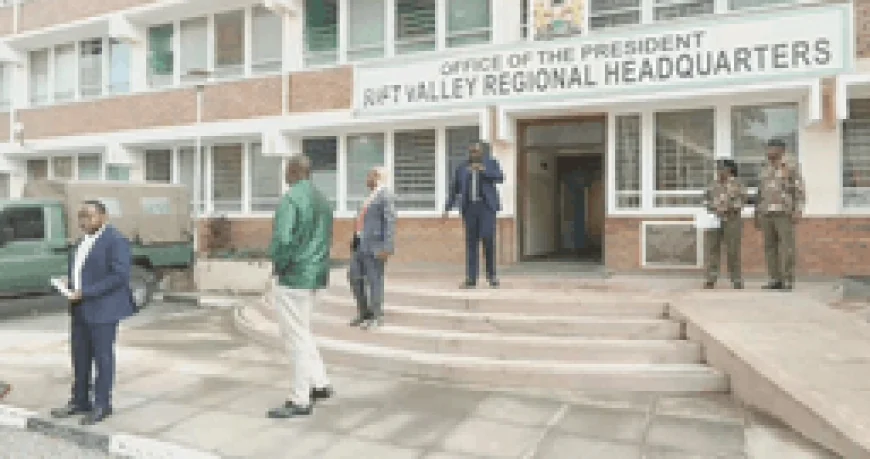Staff locked out as CS Ruku makes impromptu visit to Rift Valley headquarters