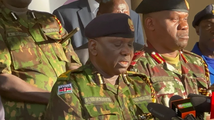 IG Kanja to protesters: Refrain from accessing protected areas