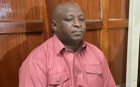 OCS Talaam’s case stalls as defence demands his presence