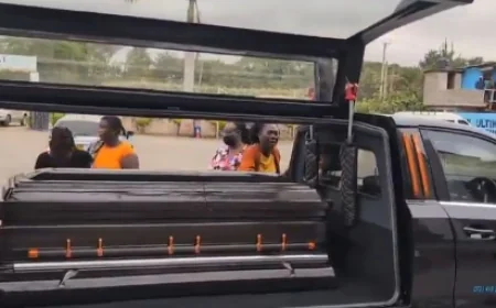 Albert Ojwang's requiem mass underway at Ridgeways Baptist Church, Nairobi