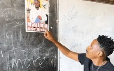 Eric Omondi rallies Kenyans to honour teacher Ojwang