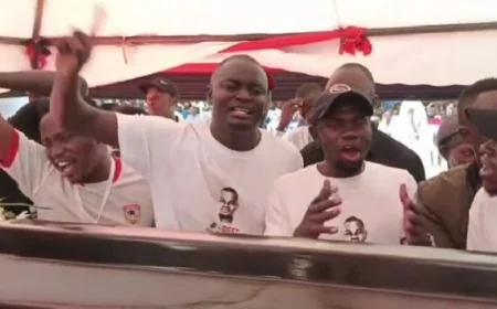 Tears, fury as Pwani University students bid farewell to Albert Ojwang