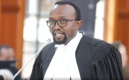 Lawyer Ndegwa Njiru vows legal action over State House church project