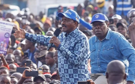 Kalonzo, Wetang’ula clash over violence in Western tour