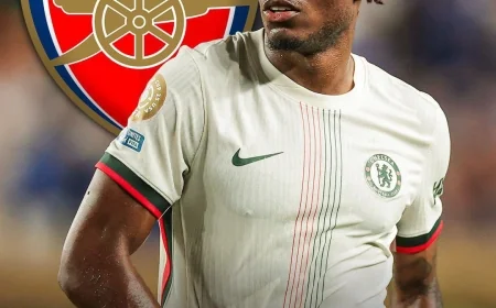 TRANSFER UPDATES :ARSENAL EYES ON MADUEKE💢💬