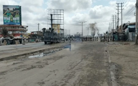 Chaos in Kitengela as protesters clash with police during Saba Saba protests