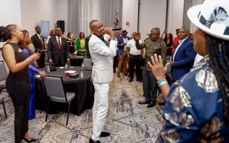 Samidoh performs for Gachagua, Karua in US