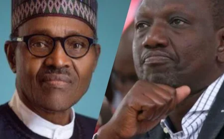 Ruto mourns former Nigerian President Muhammadu Buhari