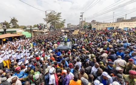 Ruto: Kenya needs peace, not chaos, to create jobs