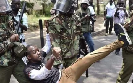 Boniface Mwangi Arrested in Machakos County