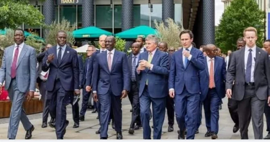 Ruto, Sakaja in London to Cement UK Partnership for Ksh30B Nairobi Railway City