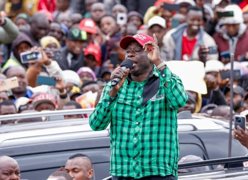 Gachagua heads Western opposition tour Thursday, Friday