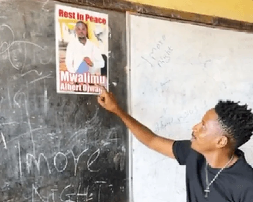 Eric Omondi rallies Kenyans to honour teacher Ojwang