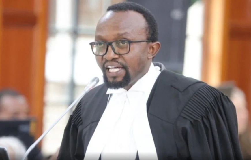 Lawyer Ndegwa Njiru vows legal action over State House church project