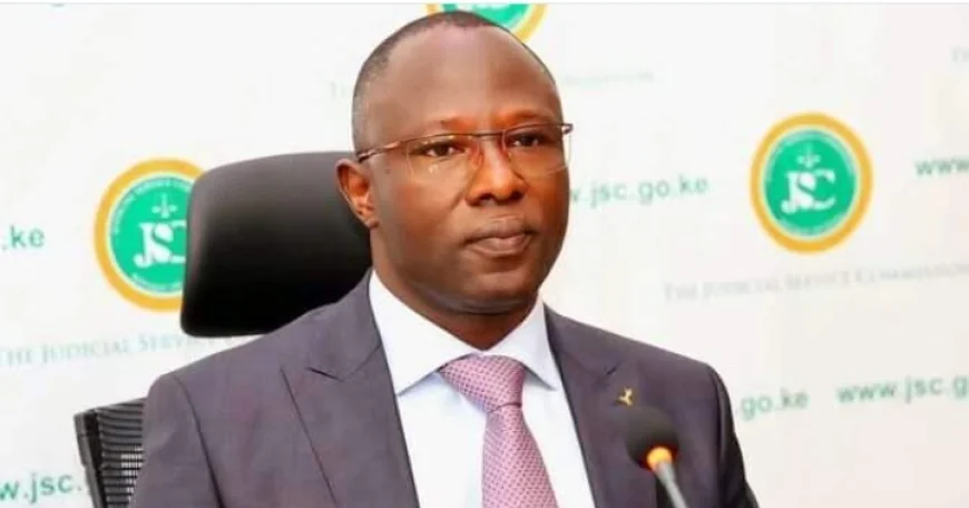 Newly Appointed IEBC Chair Erastus Ethekon & 6 Commissioners Sworn In at Supreme Court